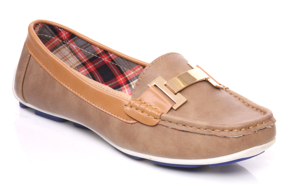 Womens Casual Flat 'Adilia' Loafer Shoes