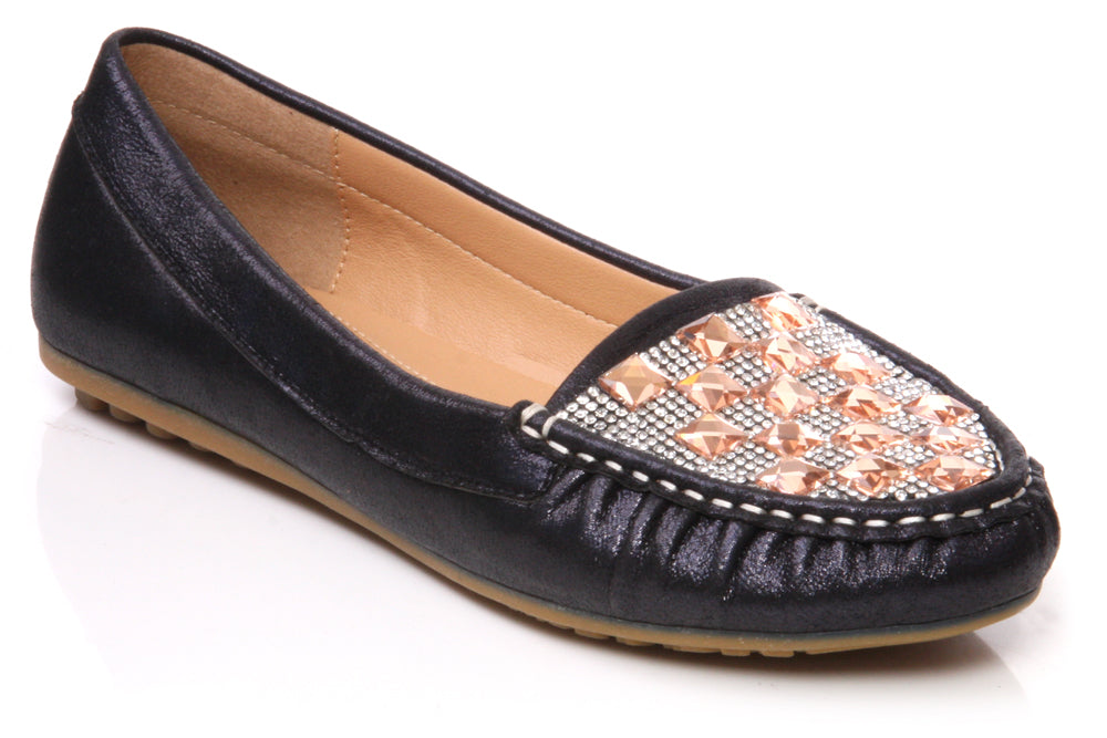 Women Crystal Design 'Aida' Loafers