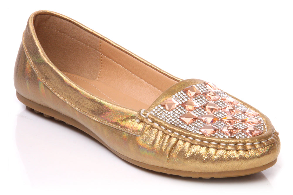 Women Crystal Design 'Aida' Loafers