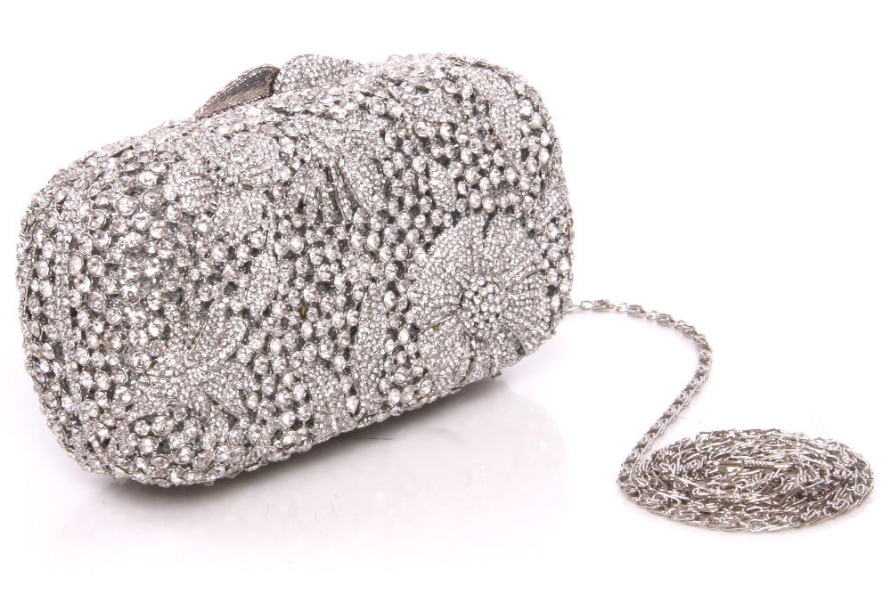 Womens Gorgeous Rhinestones Party Clutch