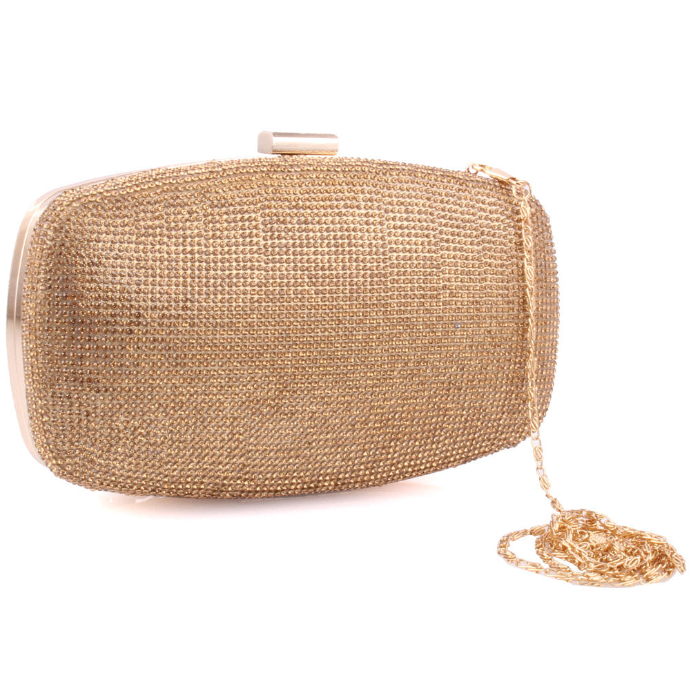 Womens ‘Minudure’ Shimmery Evening Clutch Handbag