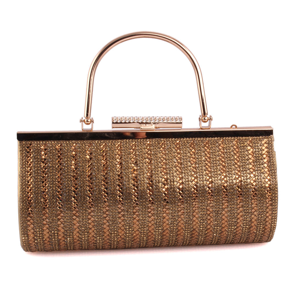 Women ‘Carol’ Two Toned Party Clutch Bag