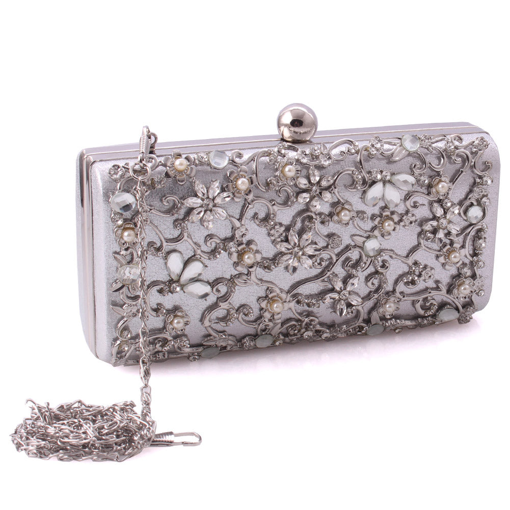 Womens ‘Tango’ Embellished Bridal Wedding Clutch Bag