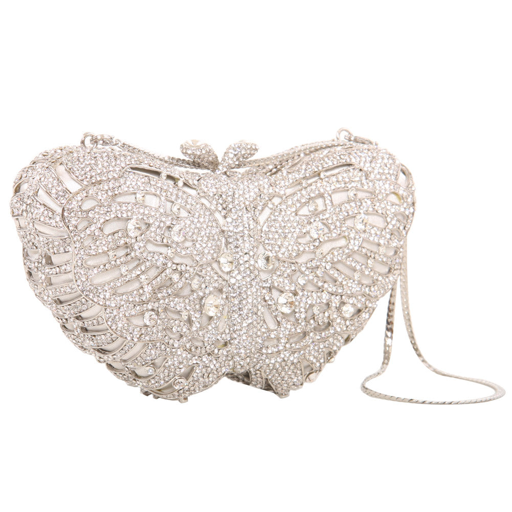 Women ‘Badden’ Diamante Embellished Evening Clutch Bag
