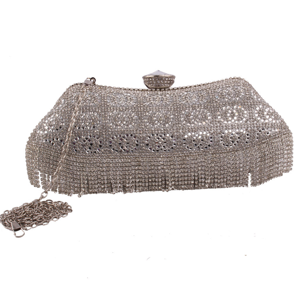 Women ‘Guilded’ Diamante Encrusted Evening Clutch Bag