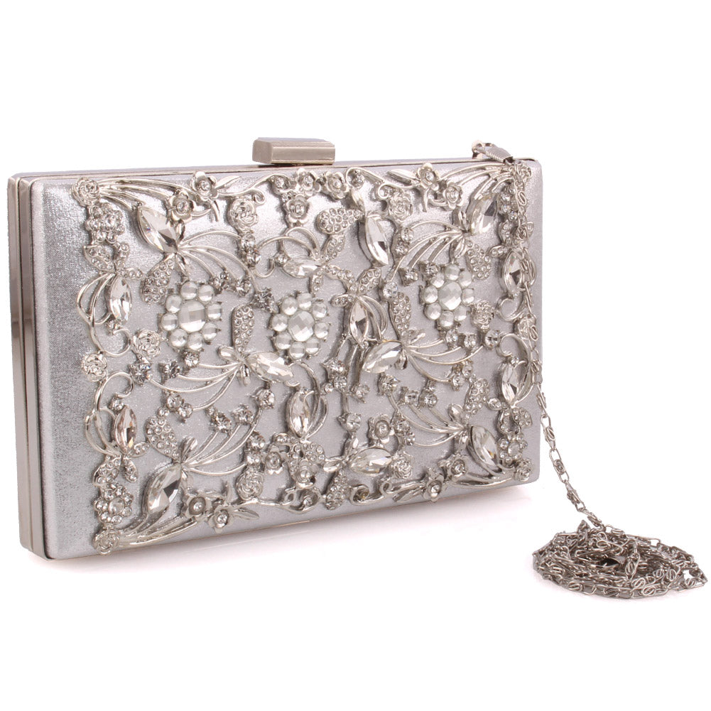 Women ‘Rizzah’ Blossom Evening Clutch Bag