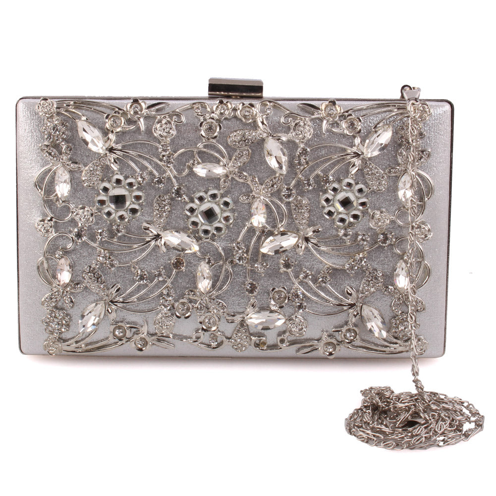 Women ‘Rizzah’ Blossom Evening Clutch Bag