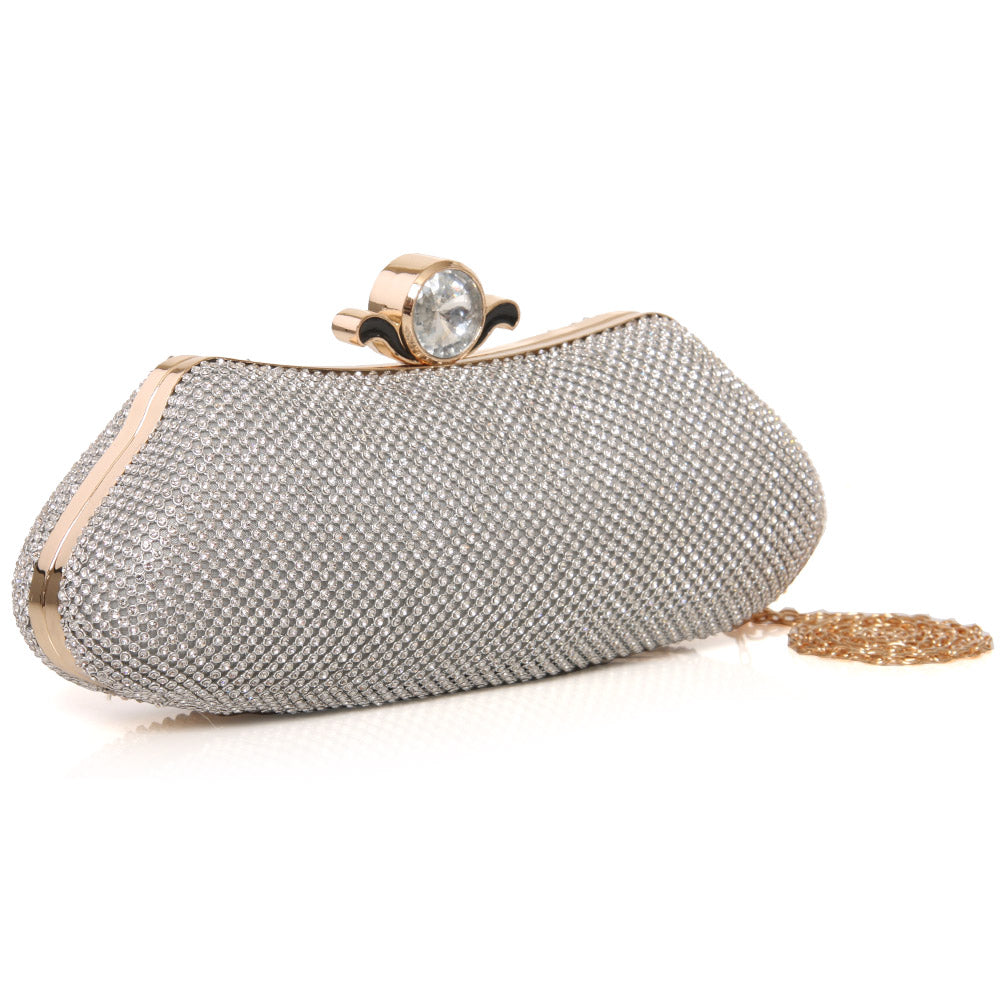 Women ‘Tyler’ Diamante Encrusted Evening Clutch