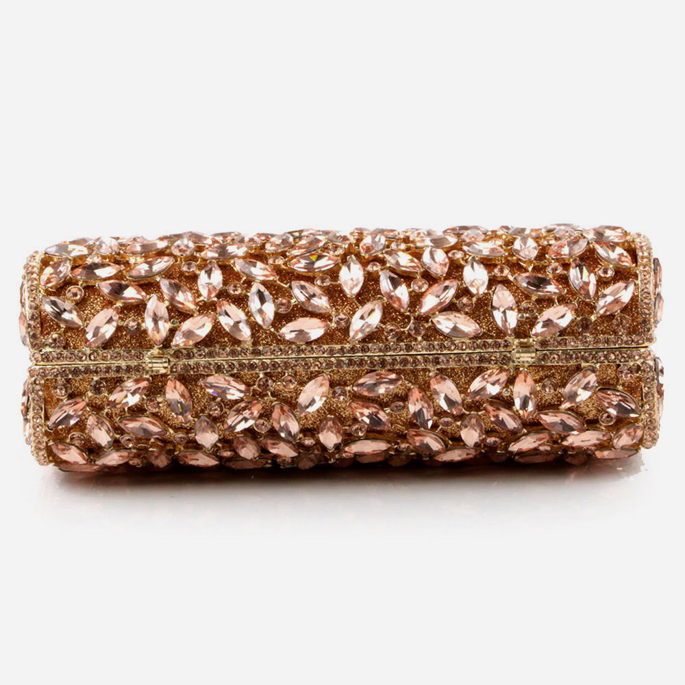 Shalimar Womens Ladies Crystals Diamantic High Fashion Wedding Party Prom Evening Clutch Bridal Handbag Party Purse
