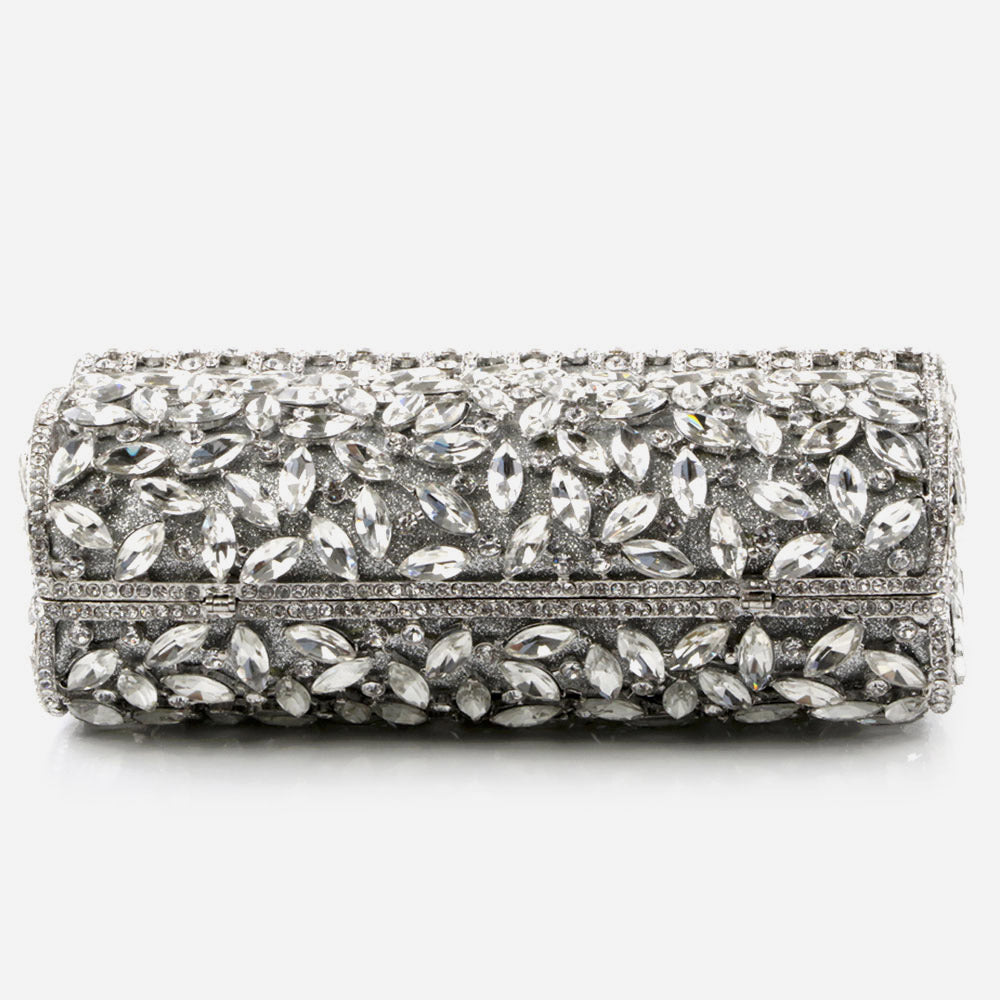 Shalimar Womens Ladies Crystals Diamantic High Fashion Wedding Party Prom Evening Clutch Bridal Handbag Party Purse