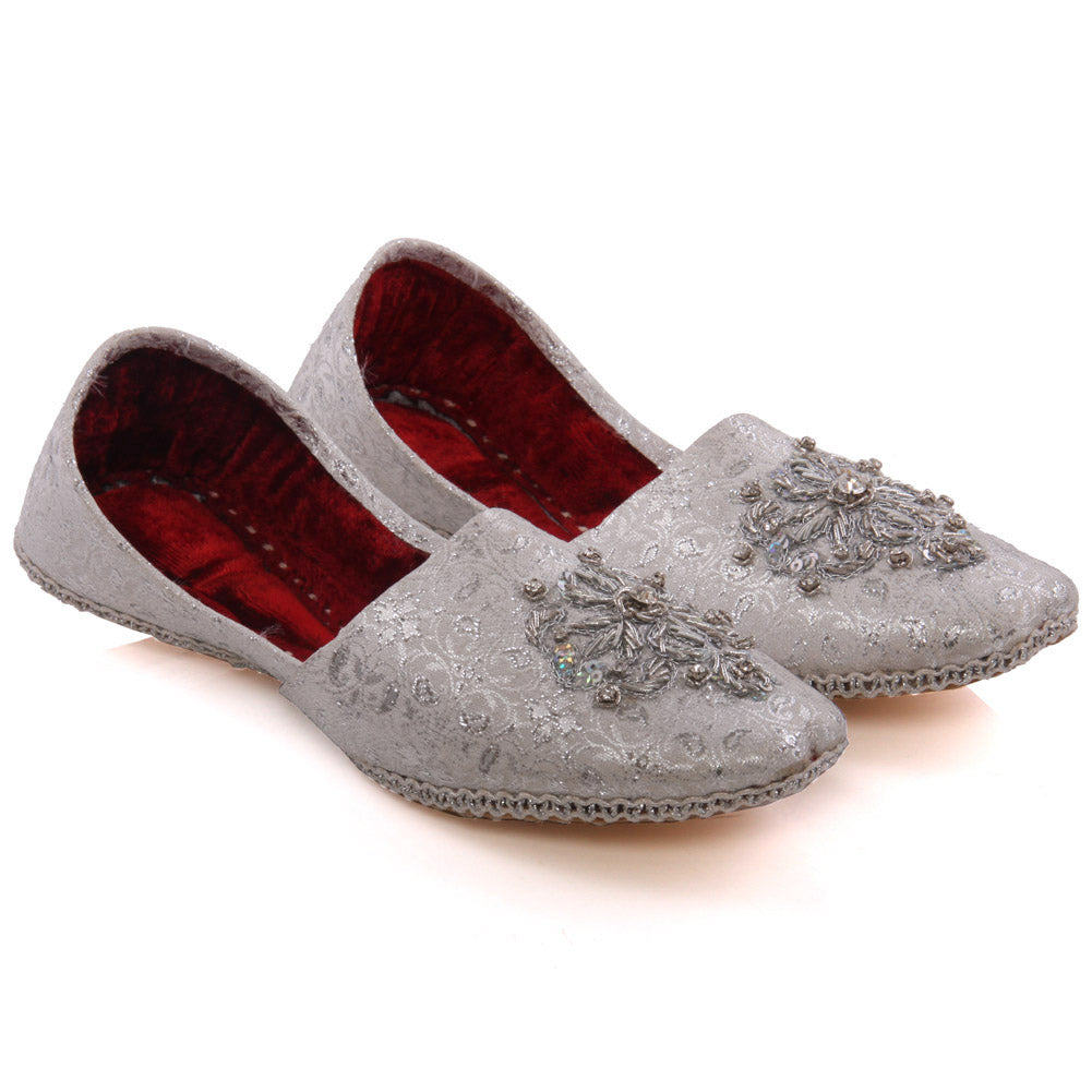 Boys ‘Ronic’ Leather Indian Khussa Shoes