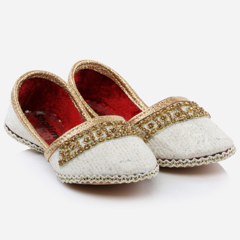 Infants Boys Decorated Fancy Traditional Indian Handmade Leather Khussa Jutti Mojari Children Flat Slipons Shoes Sizes