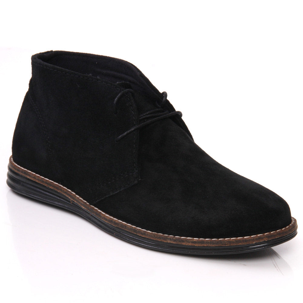 Men Casual Suede Leather Chukka Desert Boots