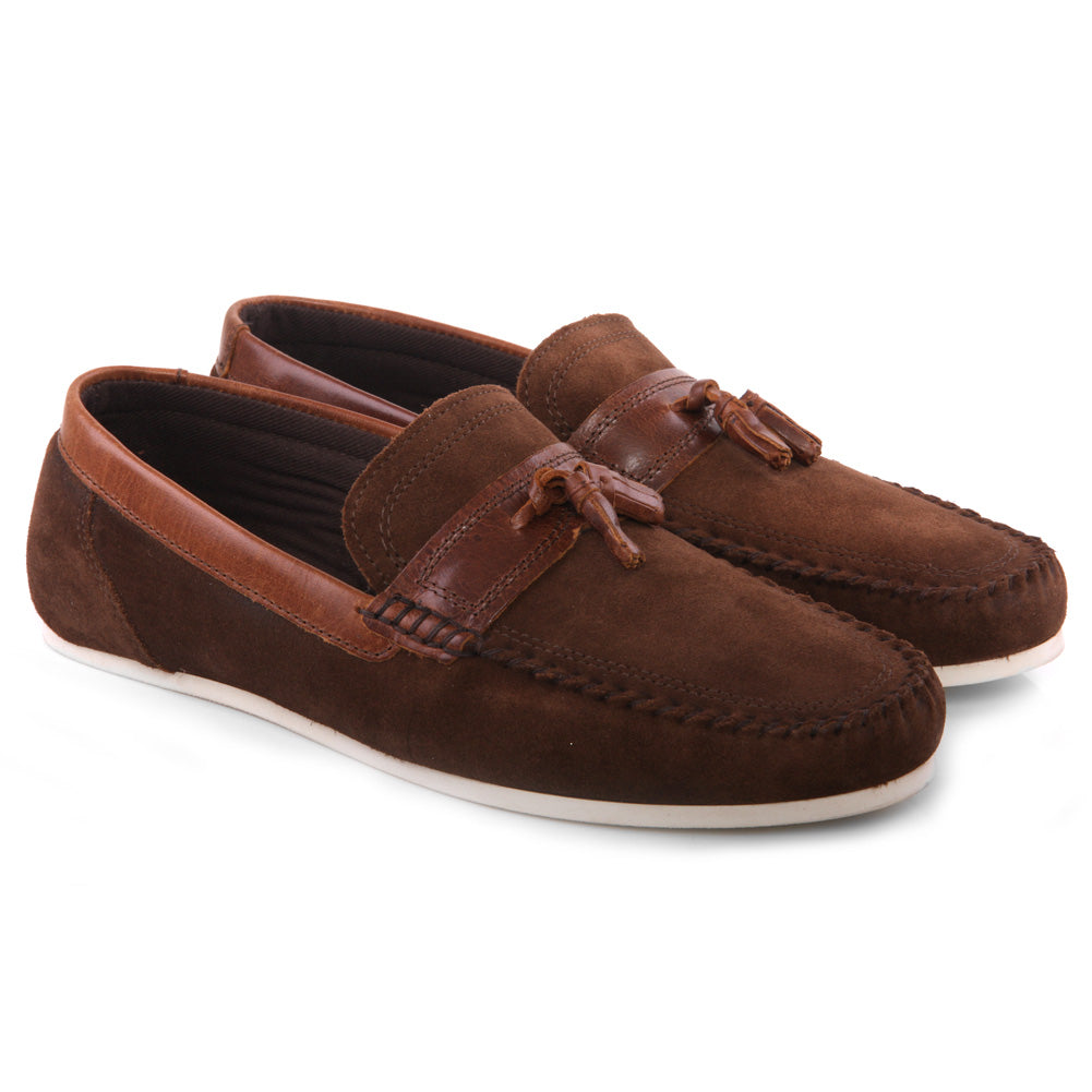 Mens ‘Hougton’ Suede Moccasin shoes