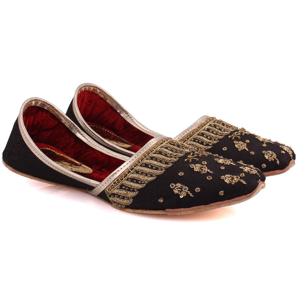 Men “ZANDER” Traditional Punjabi Leather Khussa