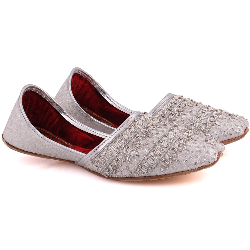 Men “RILEY” Traditional Punjabi Leather Khussa