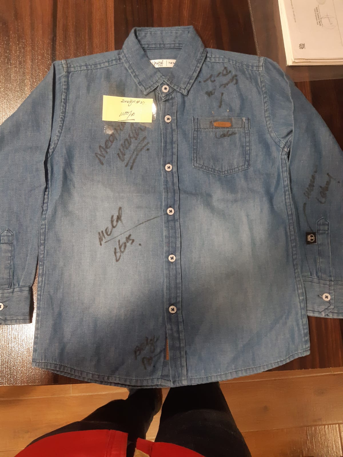 Boys AIDEL  Casual Denim Shirt